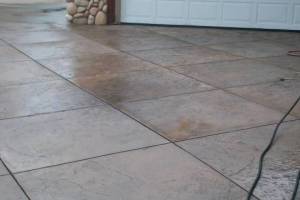 Landscaping Pressure Washing Oil Yard Debris - Landscaping