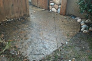 Landscaping Pressure Washing Oil Yard Debris - Landscaping