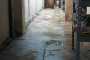 Landscaping Pressure Washing Oil Yard Debris - Landscaping