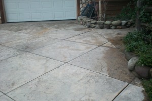 Landscaping Pressure Washing Oil Yard Debris - Landscaping