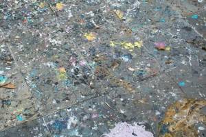 Landscaping Pressure Washing Paint Drops - Landscaping