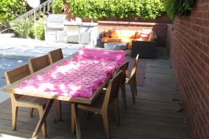 Landscaping Pressure Washing Wood Patio - Landscaping