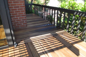 Landscaping Pressure Washing Wood Patio - Landscaping