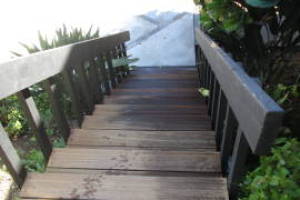 Landscaping Pressure Washing Wood Patio - Landscaping