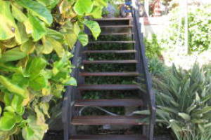 Landscaping Pressure Washing Wood Patio - Landscaping