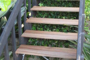 Landscaping Pressure Washing Wood Patio - Landscaping