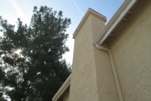 Landscaping Rain Gutter Bent Reattach - Landscaping