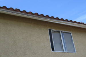 Landscaping Rain Gutter Bent Reattach - Landscaping