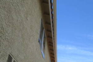 Landscaping Rain Gutter Bent Reattach - Landscaping