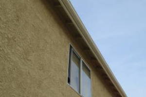 Landscaping Rain Gutter Bent Reattach - Landscaping