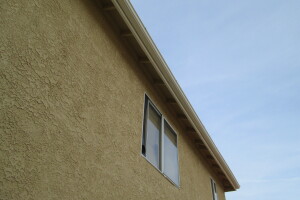 Landscaping Rain Gutter Bent Reattach - Landscaping