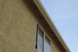 Landscaping Rain Gutter Bent Reattach - Landscaping