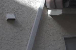 Landscaping Rain Gutter Bent Repair - Landscaping