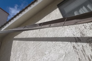 Landscaping Rain Gutter Bent Repair - Landscaping