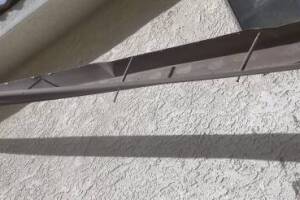 Landscaping Rain Gutter Bent Repair - Landscaping