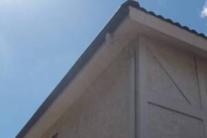 Landscaping Rain Gutter Bent Repair - Landscaping