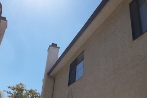 Landscaping Rain Gutter Bent Repair - Landscaping