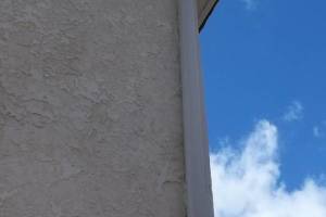 Landscaping Rain Gutter Bent Repair - Landscaping