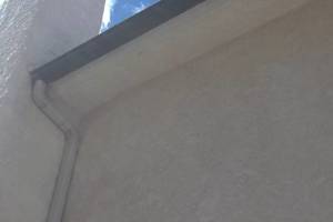 Landscaping Rain Gutter Bent Repair - Landscaping