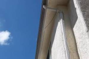 Landscaping Rain Gutter Bent Repair - Landscaping