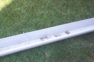 Landscaping Rain Gutter Broken Repair - Landscaping