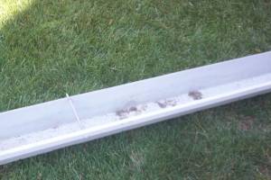 Landscaping Rain Gutter Broken Repair - Landscaping