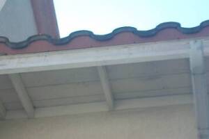 Landscaping Rain Gutter Broken Repair - Landscaping