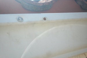 Landscaping Rain Gutter Broken Repair - Landscaping