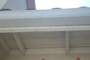 Landscaping Rain Gutter Broken Repair - Landscaping