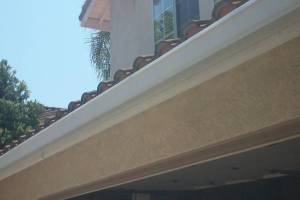 Landscaping Rain Gutter Broken Repair - Landscaping
