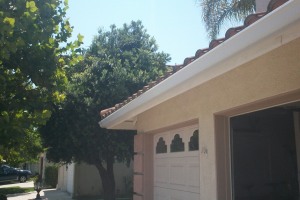 Landscaping Rain Gutter Broken Repair - Landscaping