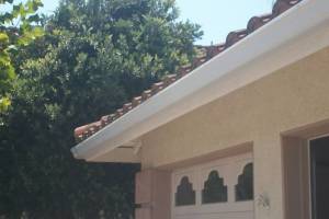 Landscaping Rain Gutter Broken Repair - Landscaping