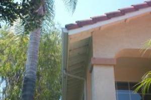 Landscaping Rain Gutter Broken Repair - Landscaping