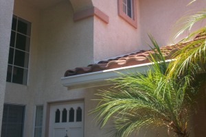 Landscaping Rain Gutter Broken Repair - Landscaping