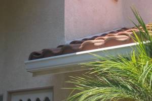 Landscaping Rain Gutter Broken Repair - Landscaping