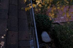 Landscaping Rain Gutter Cleaning Dirt Debris - Landscaping