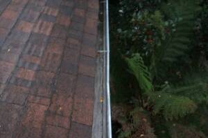 Landscaping Rain Gutter Cleaning Dirt Debris - Landscaping