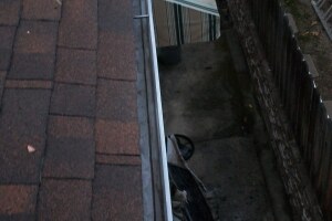Landscaping Rain Gutter Cleaning Dirt Debris - Landscaping
