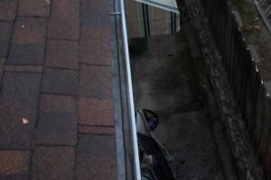 Landscaping Rain Gutter Cleaning Dirt Debris - Landscaping