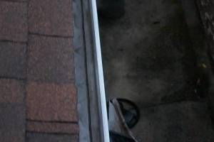Landscaping Rain Gutter Cleaning Dirt Debris - Landscaping
