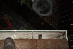 Landscaping Rain Gutter Cleaning Dirt Debris - Landscaping