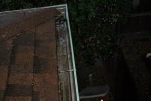 Landscaping Rain Gutter Cleaning Dirt Debris - Landscaping