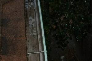 Landscaping Rain Gutter Cleaning Dirt Debris - Landscaping