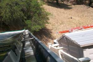 Landscaping Rain Gutter Cleaning Leaves - Landscaping