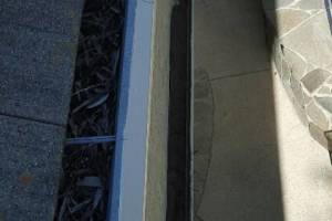 Landscaping Rain Gutter Debris Cleaning - Landscaping