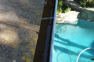 Landscaping Rain Gutter Debris Cleaning - Landscaping