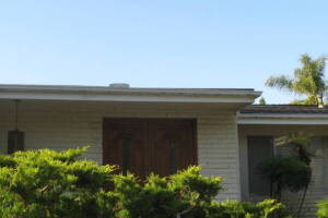 Landscaping Rain Gutter Leaves Debris Cleaning - Landscaping