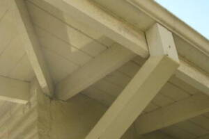 Landscaping Rain Gutter Leaves Debris Cleaning - Landscaping