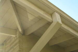 Landscaping Rain Gutter Leaves Debris Cleaning - Landscaping