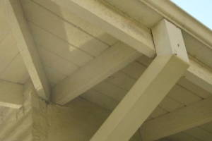 Landscaping Rain Gutter Leaves Debris Cleaning - Landscaping